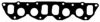 BGA MG8333 Gasket, intake/ exhaust manifold